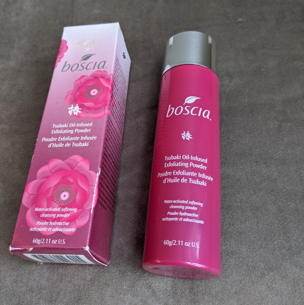 boscia Tsubaki Oil Infused Exfoliating Powder NEW